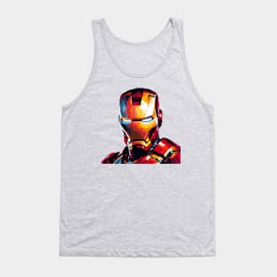 Pixel Ironman Iron Man Retro Ichi Tank Top